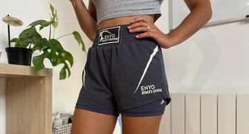 Short de boxe noir