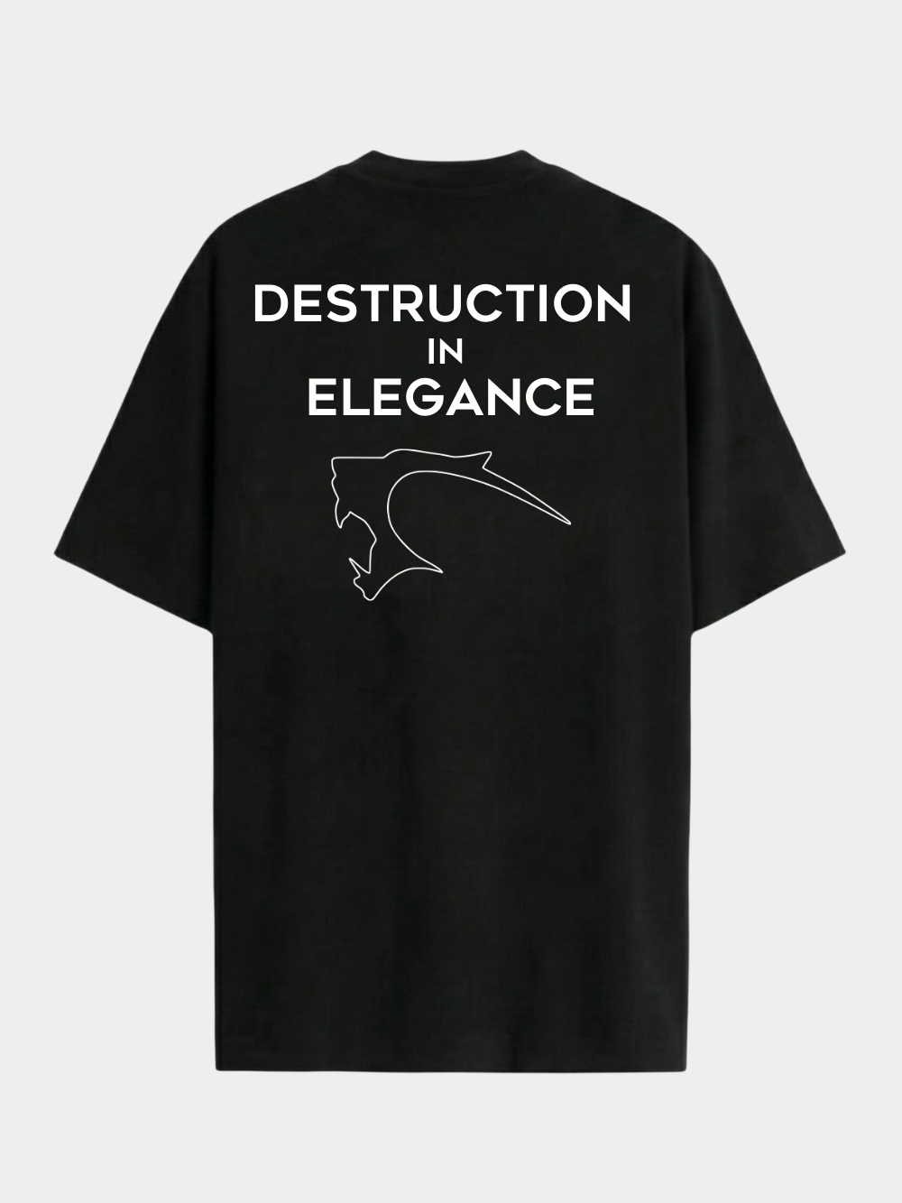 T-shirt Zetkin - Destruction in elegance