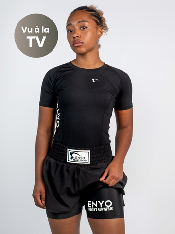 T-shirt de compression - Panthère noire