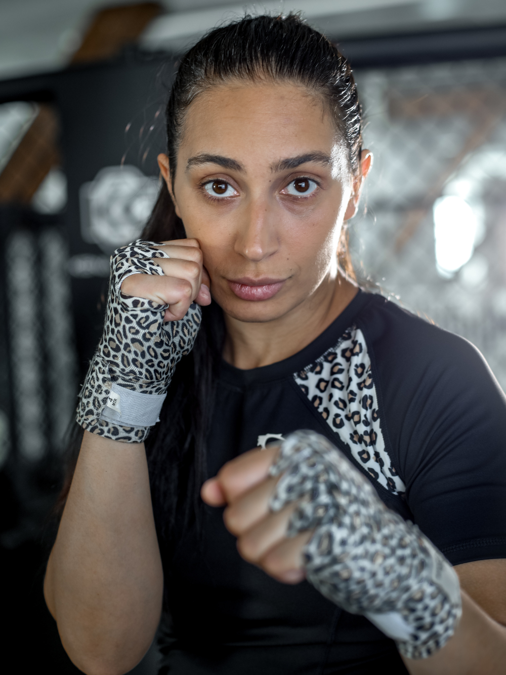 Bandes de boxe Savage - Léopard