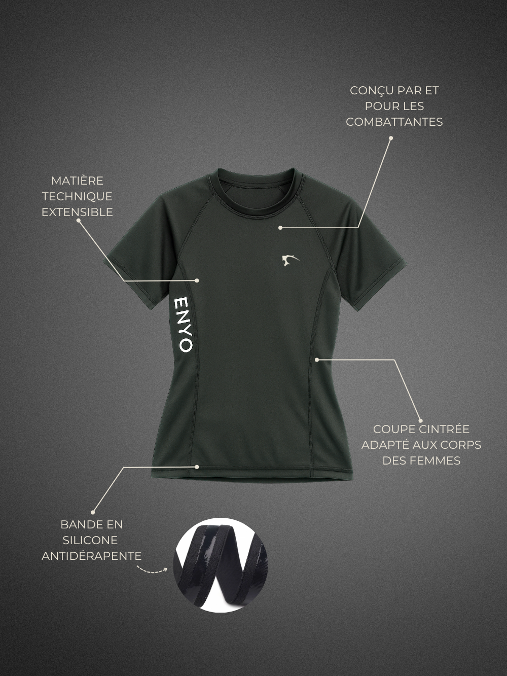Rashguard Panthère noire