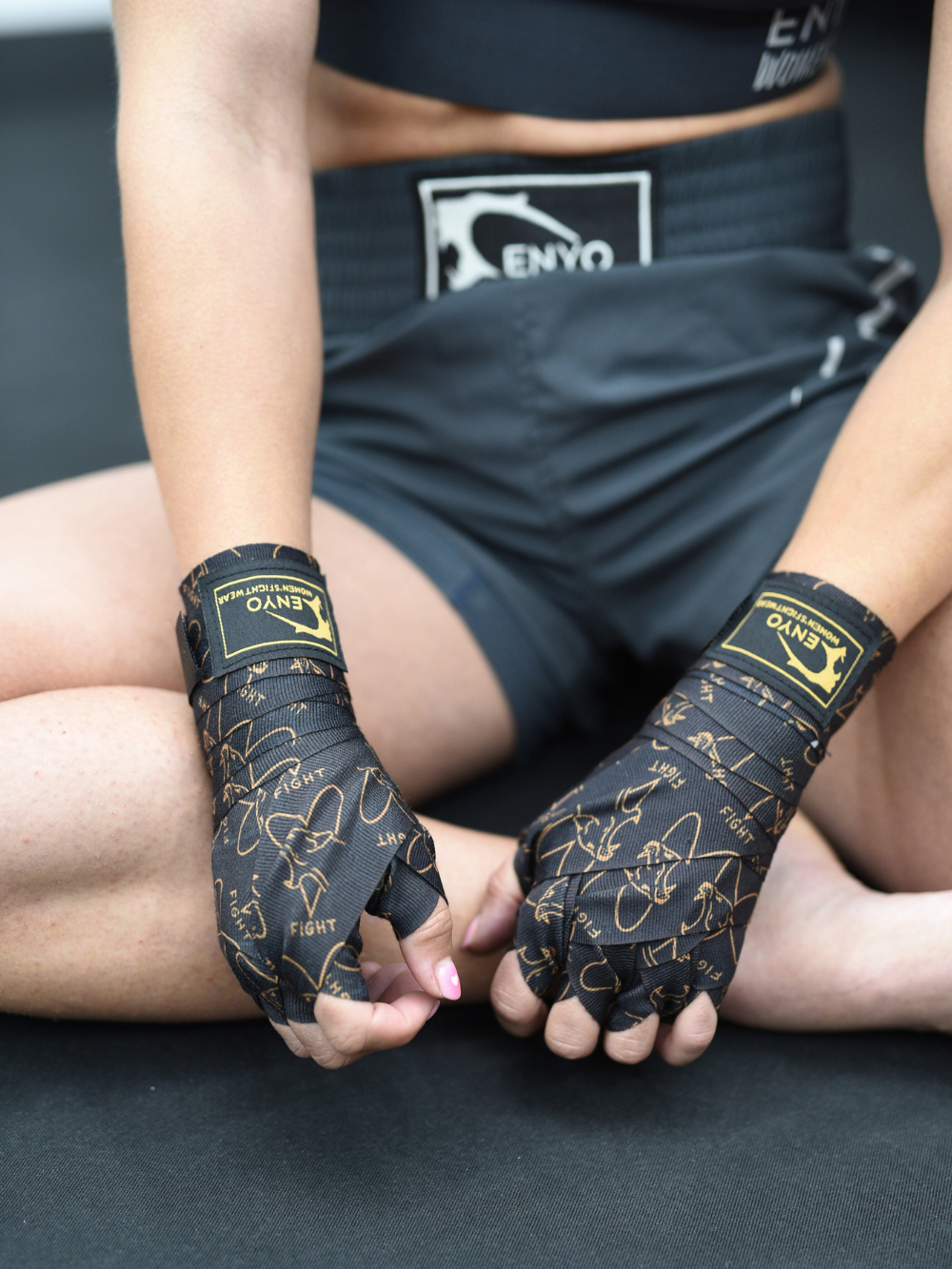 Bandes de boxe Savage - Lionne noire
