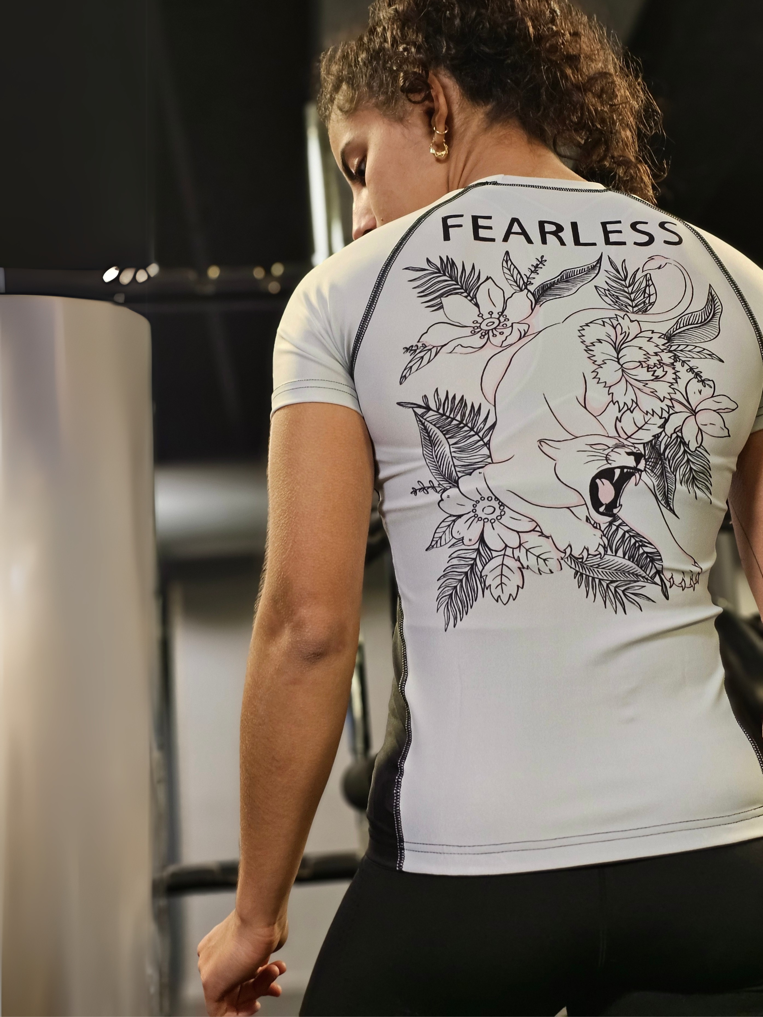 Rashguard Fearless - Écru